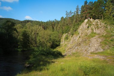 Nehir Slovakça cennet Nationa alanlarından akar