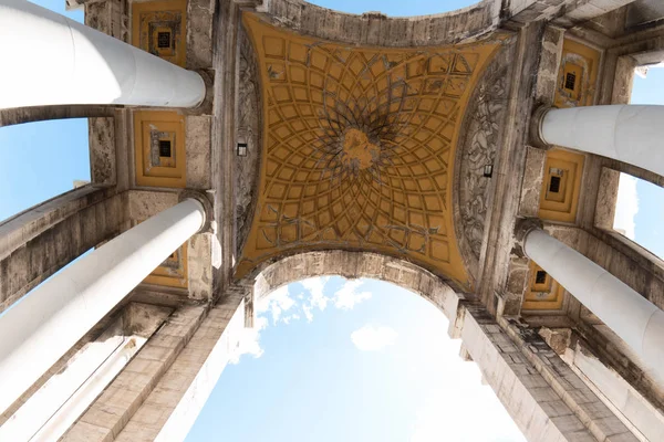 Genua, Piazza della Vittoria Obrazy Stockowe bez tantiem