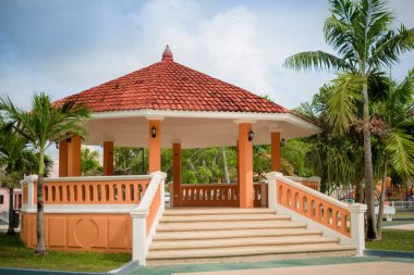 Cozumel Adası, Meksika, büfe binası 