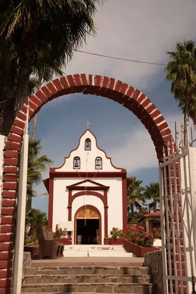 Miraflores Teki Kilise Los Cabos Belediyesinde Yer Alan Meksika Nın — Stok fotoğraf