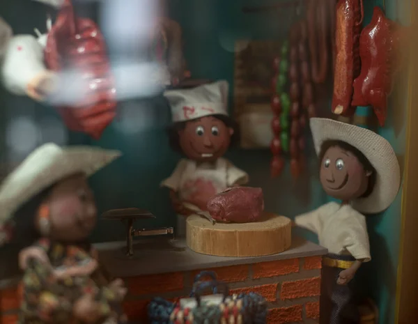 テキスキアパン ケレタロ メキシコの人形のおもちゃの衣装 — ストック写真