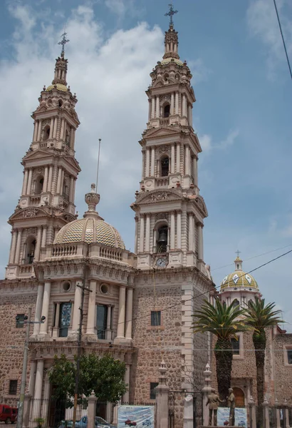 Tepatitlan Morelos Katedrali Meksika Nın Jalisco Kasabası — Stok fotoğraf