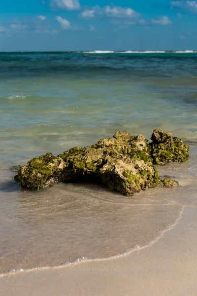 海水中的岩石 — 图库照片