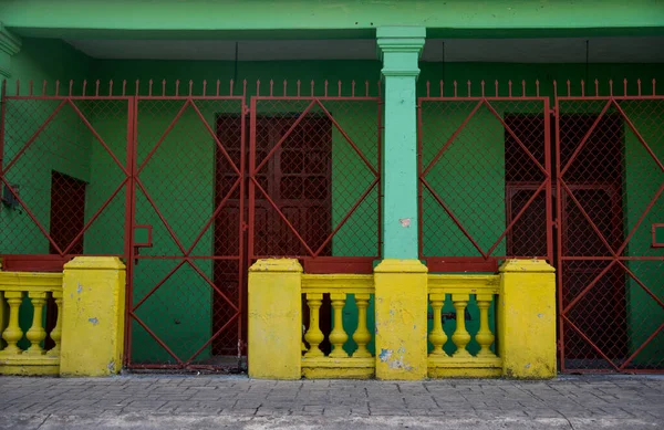 Πολύχρωμο Σπίτι Cozumel Island Καραϊβική Μεξικό — Φωτογραφία Αρχείου