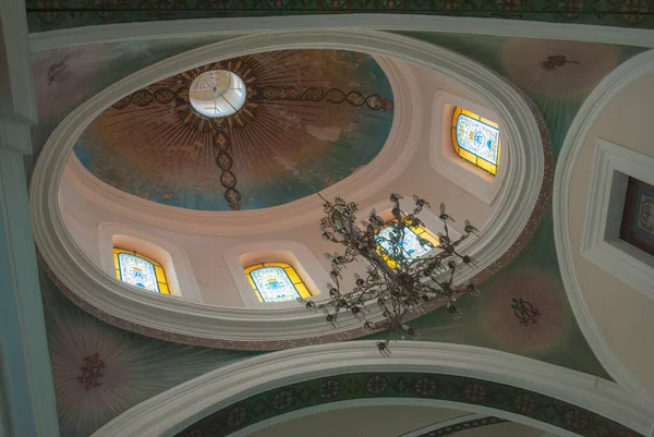 Church Dome Interior Tepatitlan Morelos Jalisco Mexico — 스톡 사진