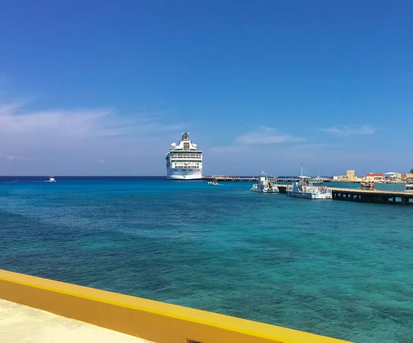 Cozumel Caribbean Island Port Mexikó — Stock Fotó