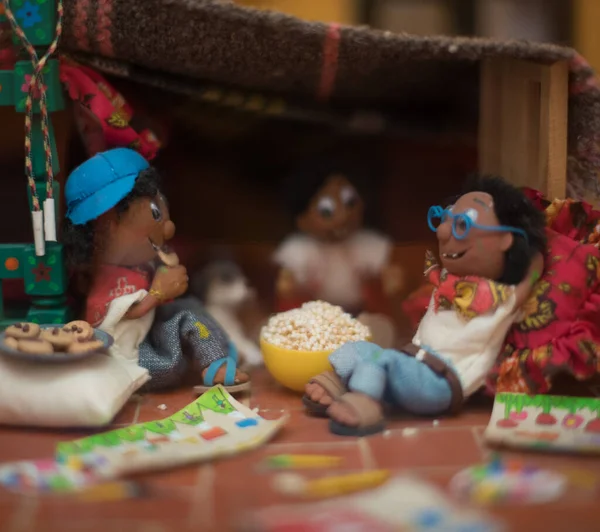 Tequisquiapan Queretaro Mexico Puppetry Toys — Foto de Stock