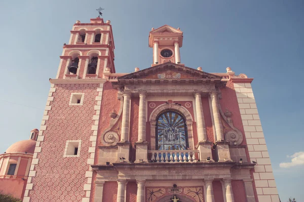 メキシコのテキシャパン大聖堂の近くのファサード — ストック写真