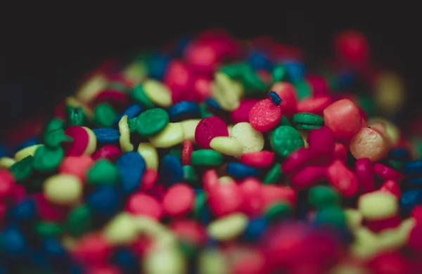 Bonbons Colorés Doux Plein Cadre — Photo