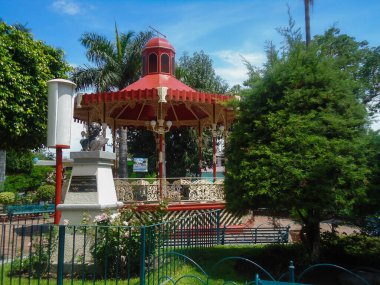 Ocotlan, Jalisco, Meksika, Ekim 2011, Main Square Park