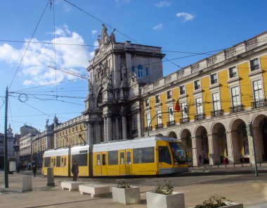 Lizbon, Portekiz, Rua Augusta Caddesi, Rua Augusta Kemeri 