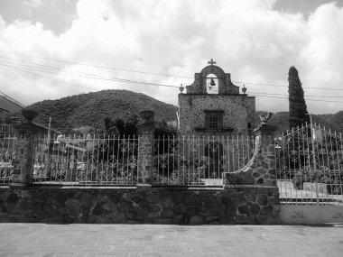 Ocotlan, Jalisco, Two main cathedrals line the plaza, La Purisima which is one of the oldest buildings in Jalisco, the other is dedicated to Our Merciful Lord clipart