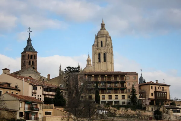 Segovia Architectuur Oude Gebouwen — Stockfoto