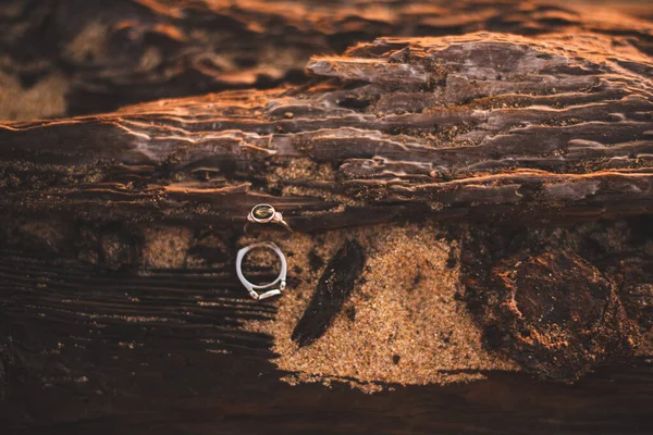 Anel Noivado Representa Acordo Formal Para Futuro Casamento Conceito Noivado — Fotografia de Stock