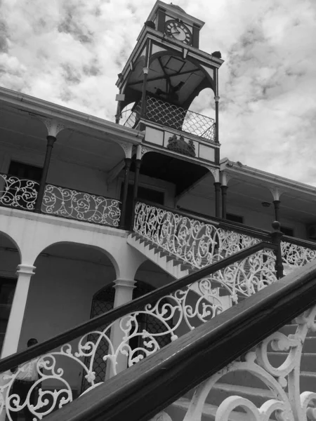 Belize Rue Photo Tour Horloge — Photo