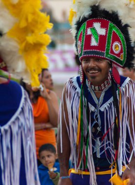 Lagos de Moreno, Jalisco / Meksika - Temmuz 2010 Yerel Kostüm Elbisesi, Meksika Halk Dansları, yaygın olarak bilinen adıyla Baile Folklorico, geleneksel Meksika danslarını tanımlamak için kullanılan bir terimdir.