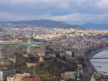 Macaristan 'ın Budapeşte manzarası