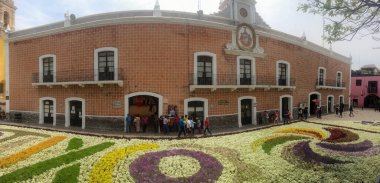 Atlixco, Puebla, Mexico, May 2016, city architecture  clipart