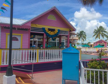 Freeport Grand Bahama - Bahamas Karayipler / Oct, 2016 Freeport, uluslararası ticaret için ideal bir şehir. Hatıralar. 