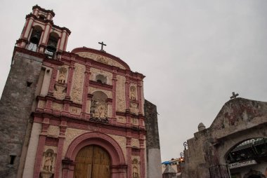 Cathedral of Assumption in Cuernavaca Morelos, Mexico clipart