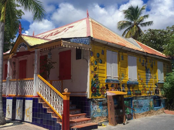 Marigot San Martín Caribe Dic 2015Sus Características Culturales Étnicas Climáticas — Foto de Stock