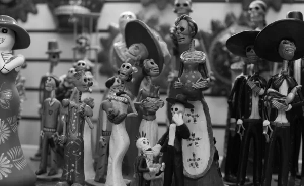 墨西哥 2017年11月7日亡灵日 在墨西哥庆祝的节日 缅怀死去的朋友和家人 并帮助支持他们的精神旅程 墨西哥文化 — 图库照片