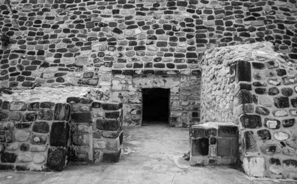 Les Ruines Xochicalco Site Archéologique Précolombien Pyramide Close Mexique — Photo