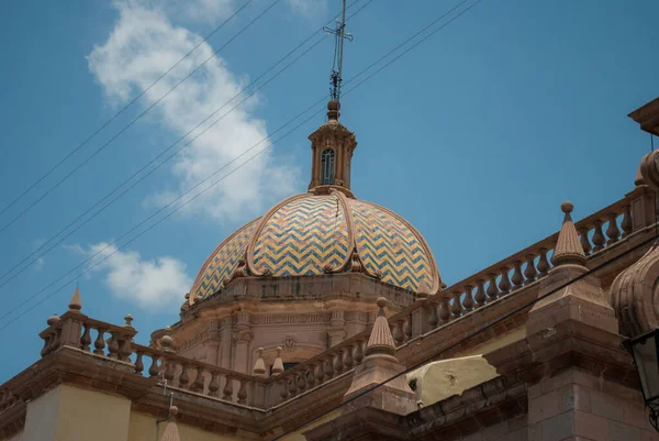 Lagos Moreno Jalisco Messico Centro Storico Architettura Edificio Cupola — Foto Stock