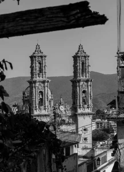 Parroquia Santa Prisca San Sebastán Iglesia Taxco México —  Fotos de Stock