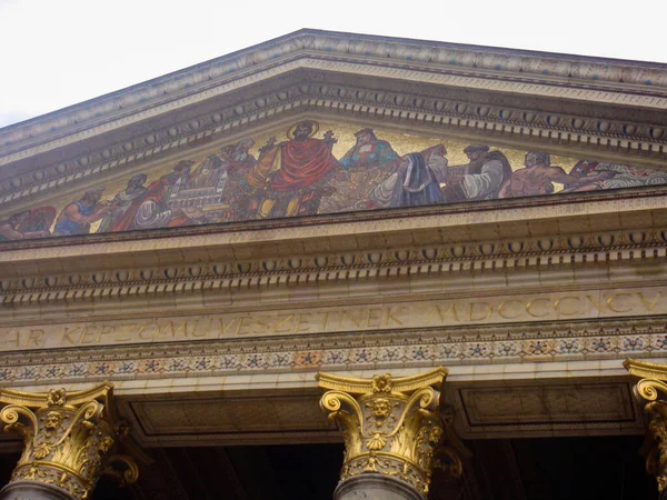 Fassade Des Museums Der Schönen Künste Hautnah — Stockfoto