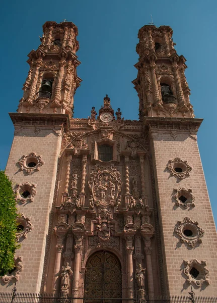 Parroquia Santa Prisca San Sebastán Iglesia Taxco México — Foto de Stock