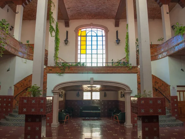 Lagos Moreno Jalisco Mexiko Architektura Historického Centra Interiér Budovy Oknem — Stock fotografie