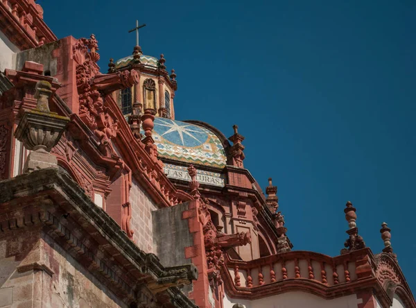 Parroquia Santa Prisca San Sebastán Iglesia Taxco México — Foto de Stock