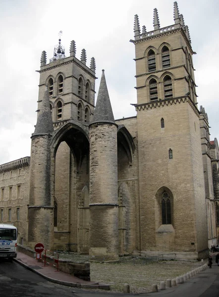 Montpellier France Europe Aug 2010The Majority Buildings Historic Centre Montpellier — Stock Photo, Image