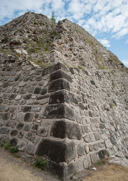Xochicalco Ruínas Sítio Arqueológico Pré Colombiano Pirâmide Perto México — Fotografia de Stock