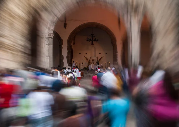 Cuernavaca Morelos México Abr 2013 Adoração Conceito Crença Milagrosa — Fotografia de Stock