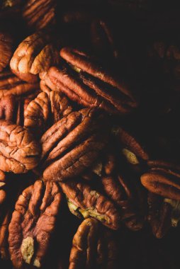 Ceviz ayrıntıları Makro fotoğrafçılık, seçici odak