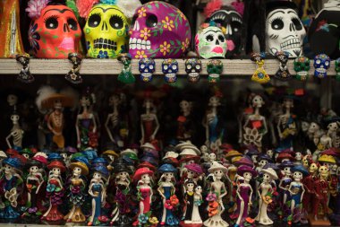 Mercado de la Ciudadela Mexico City, Kasım 01: 17. Ciudadela Pazarı Meksika el sanatları ve halk sanatlarının her türlüsünü bulabileceğiniz bir yer.