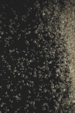 kahverengi şekerli makro yakın çekim, seçici odak