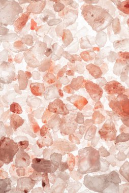 Himalaya Tuz makrosu. Yakın çekim, seçici odaklanma.