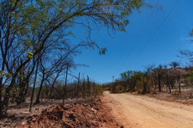 El Triunfo Meksika 'nın geniş açılı manzarası 