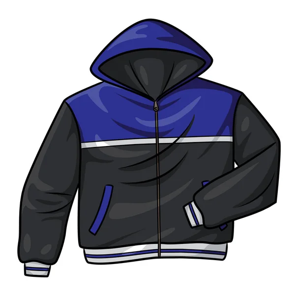 Illustration Der Niedlichen Cartoon Jacke — Stockvektor