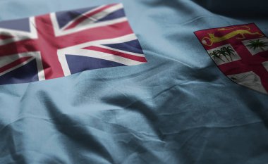 Fiji bayrak yeminler yakın çekim 