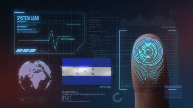 Parmak Izi Biyometrik Tarama Tanımlama Sistemi. Honduras 