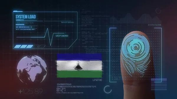 Finger Print Biometric Scanning Identification System. Lesotho N