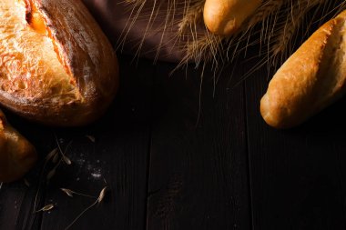 tablo tam ürün yelpazesine beslenme organik üretim üretmek enerji canlılık kavramı diyet yemek yemek pişirme taze pişmiş ekmek ekmek çeşitleri. Kopya alanı