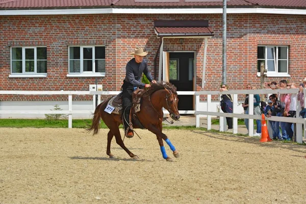 ロシアの西側の競争 — ストック写真