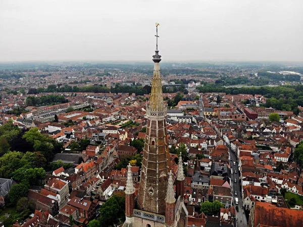 Amazing view from above. So impressive and beautiful Brugge. Medieval history around you.Must see for all explorer. View from Drone. From Belgium with Love.