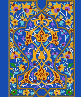 güzel oryantal süsleme.