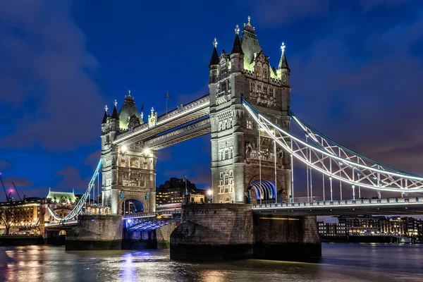 Tower Bridge Londynie Anglii — Zdjęcie stockowe